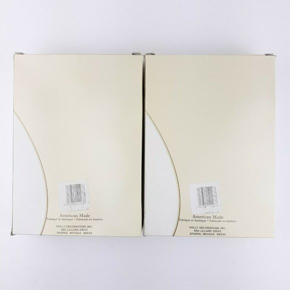 Vintage Visions By Holly Glass Ball Christmas Tree Ornaments Red Made In USA - Picture 3 of 12